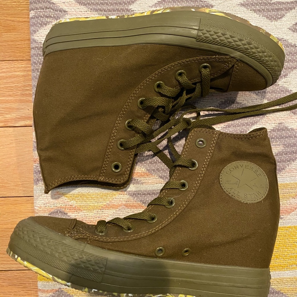 Converse platform wedge sneaker